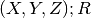 (X,Y,Z);R